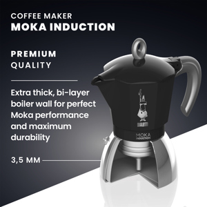 Bialetti Black Moka Induction